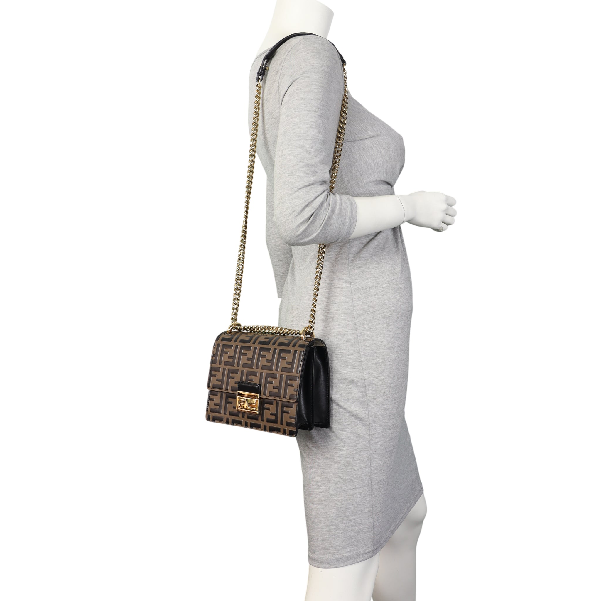 Fendi Kan U Crossbody Bag Small