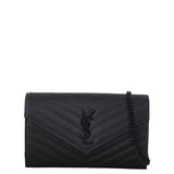 Saint Laurent Cassandre Chain Wallet