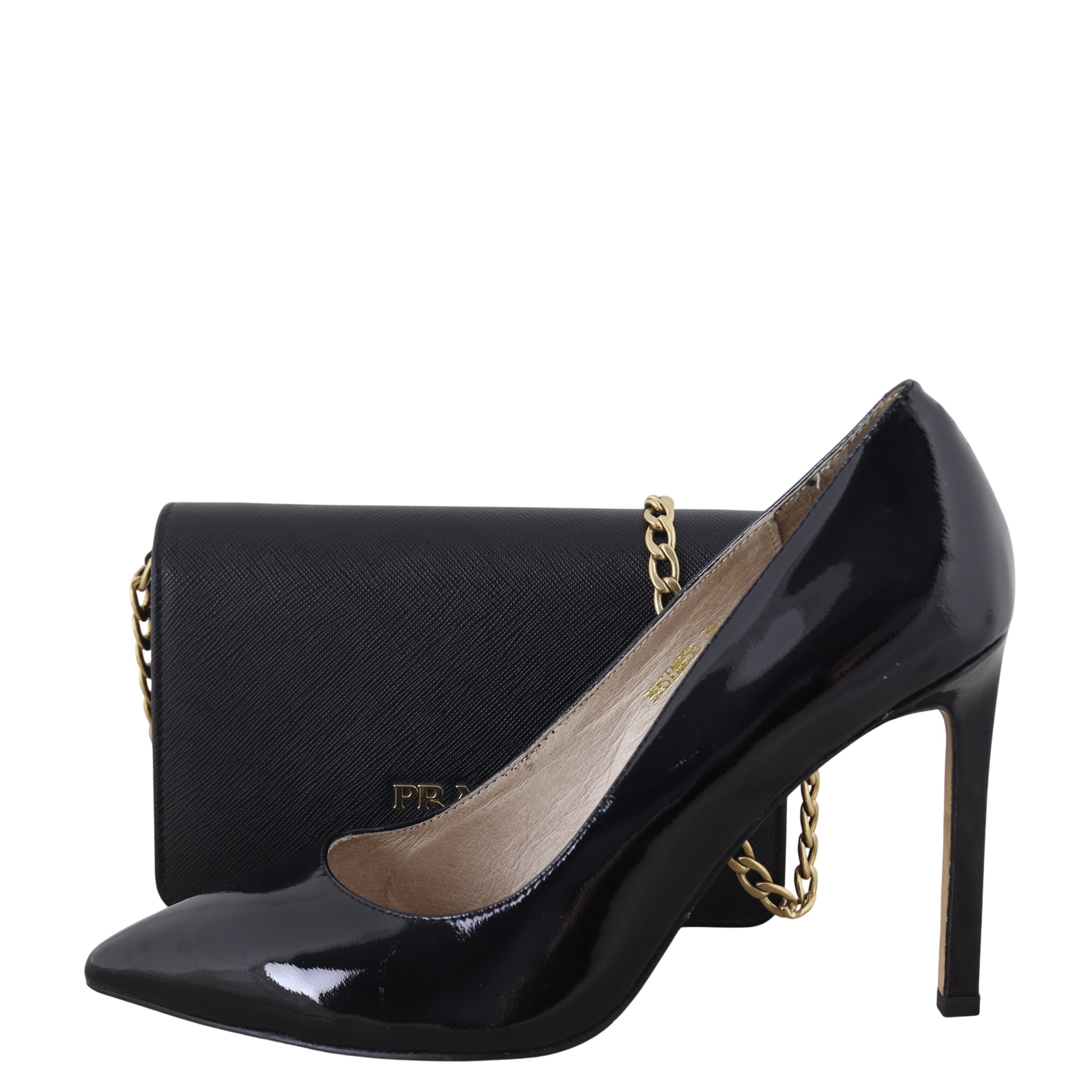 Prada Saffiano Mini Chain Bag