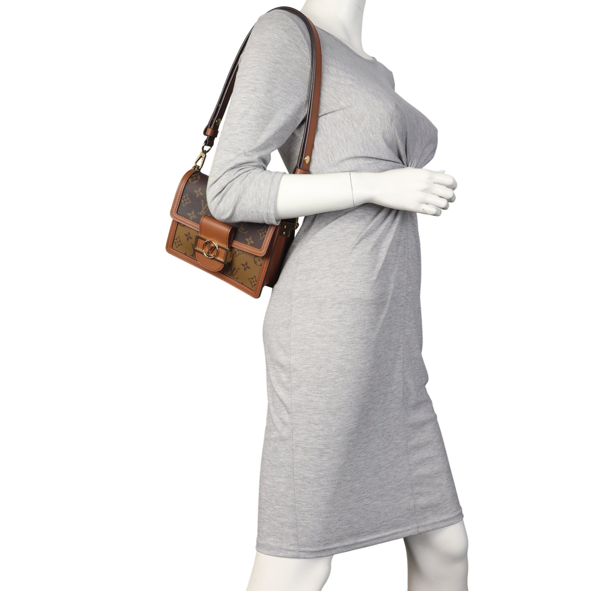 Louis Vuitton Mini Dauphine Monogram Reverse