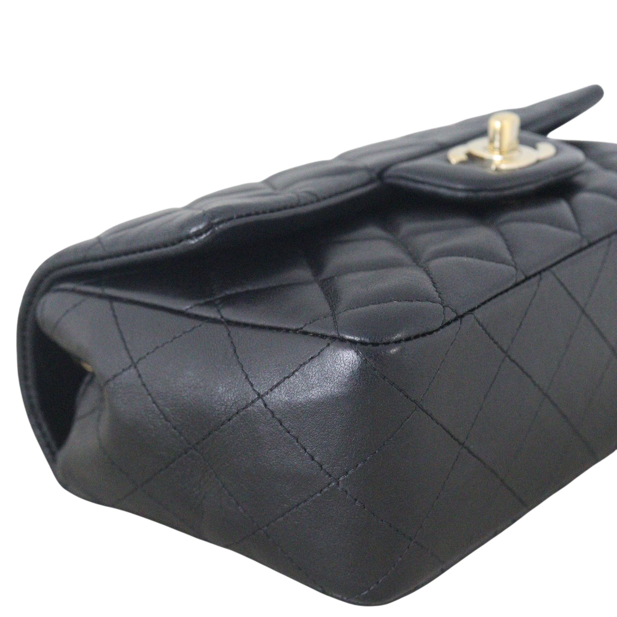 Chanel Classic Flap Mini Rectangular Bag Lambskin