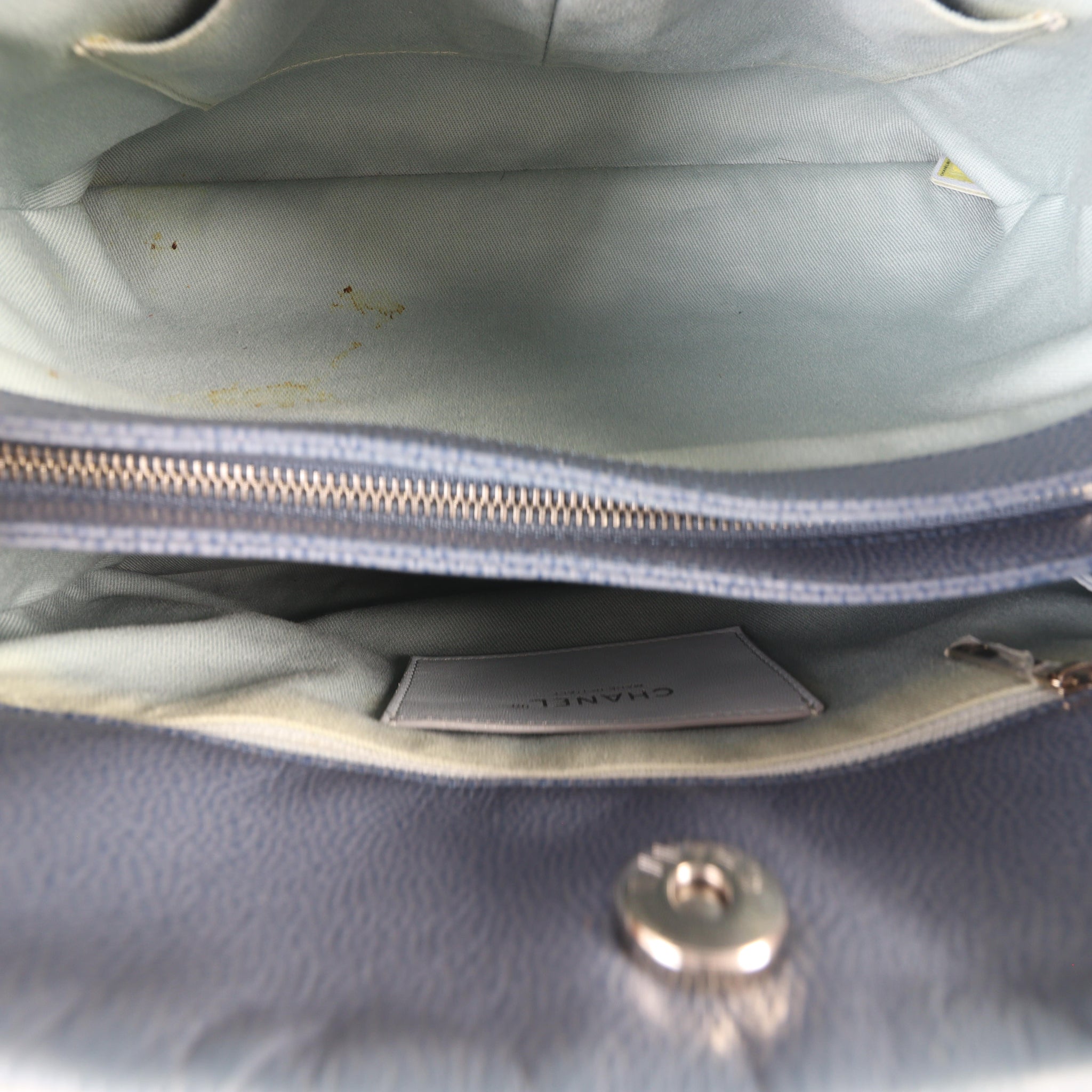 Chanel Just Mademoiselle Bowler Bag Large