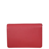 Prada Monochrome Saffiano Wallet on Chain