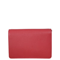 Prada Monochrome Saffiano Wallet on Chain