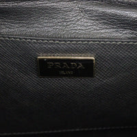 Prada Saffiano Cuir Triple Zip Dome Bag