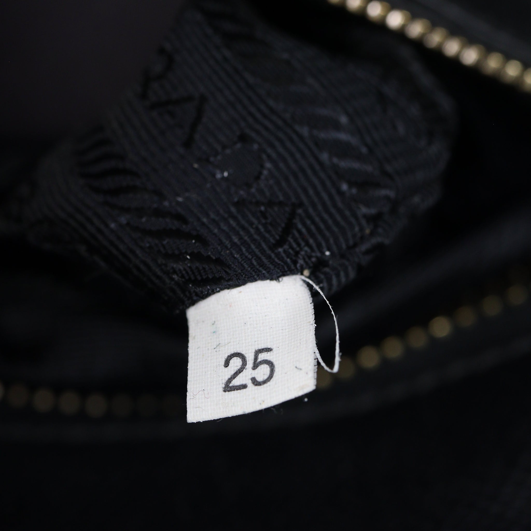 Prada Saffiano Cuir Triple Zip Dome Bag