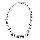 Chanel CC Beaded Long Necklace