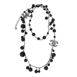 Chanel CC Beaded Long Necklace