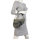 Dior Vintage Saddle Bag Oblique