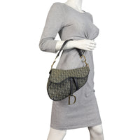 Dior Vintage Saddle Bag Oblique