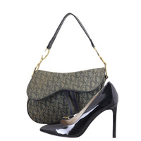 Dior Vintage Saddle Bag Oblique