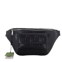 Gucci GG Embossed Leather Belt Bag