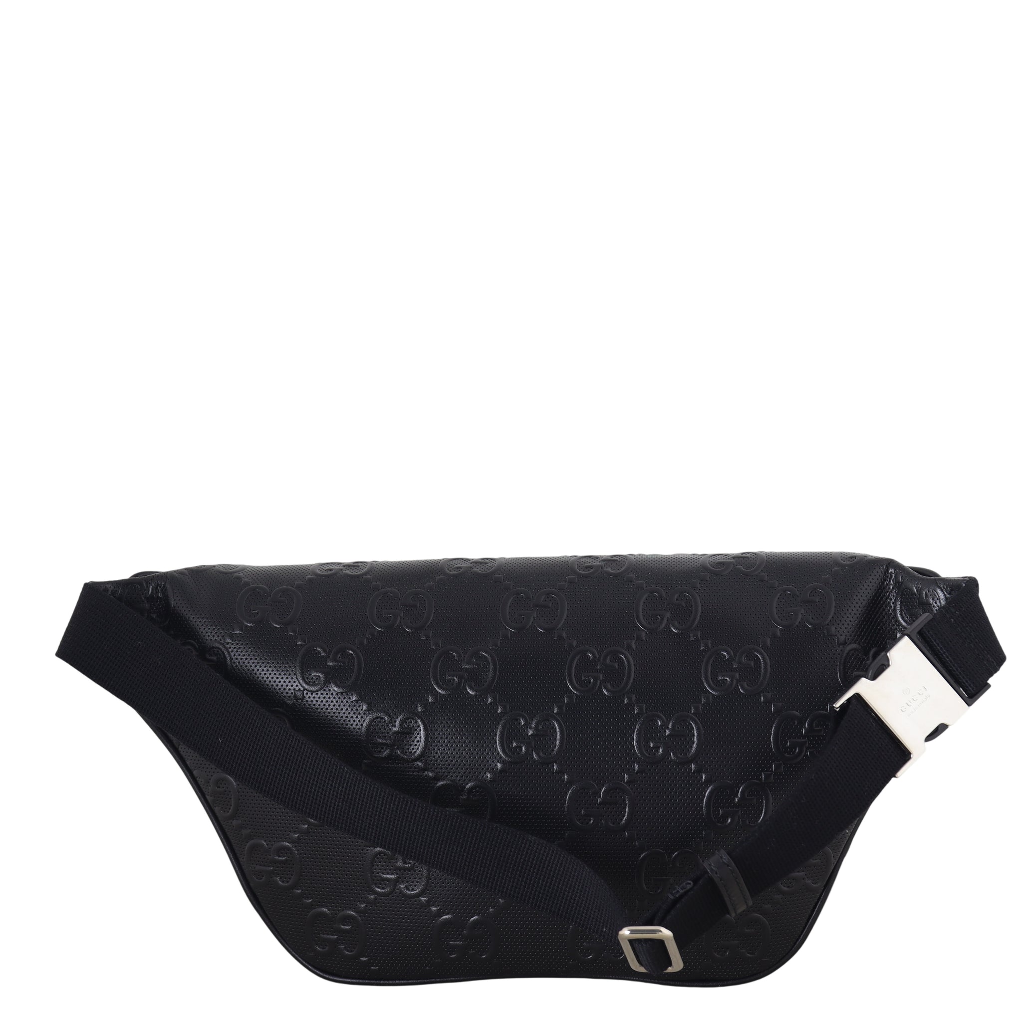 Gucci GG Embossed Leather Belt Bag