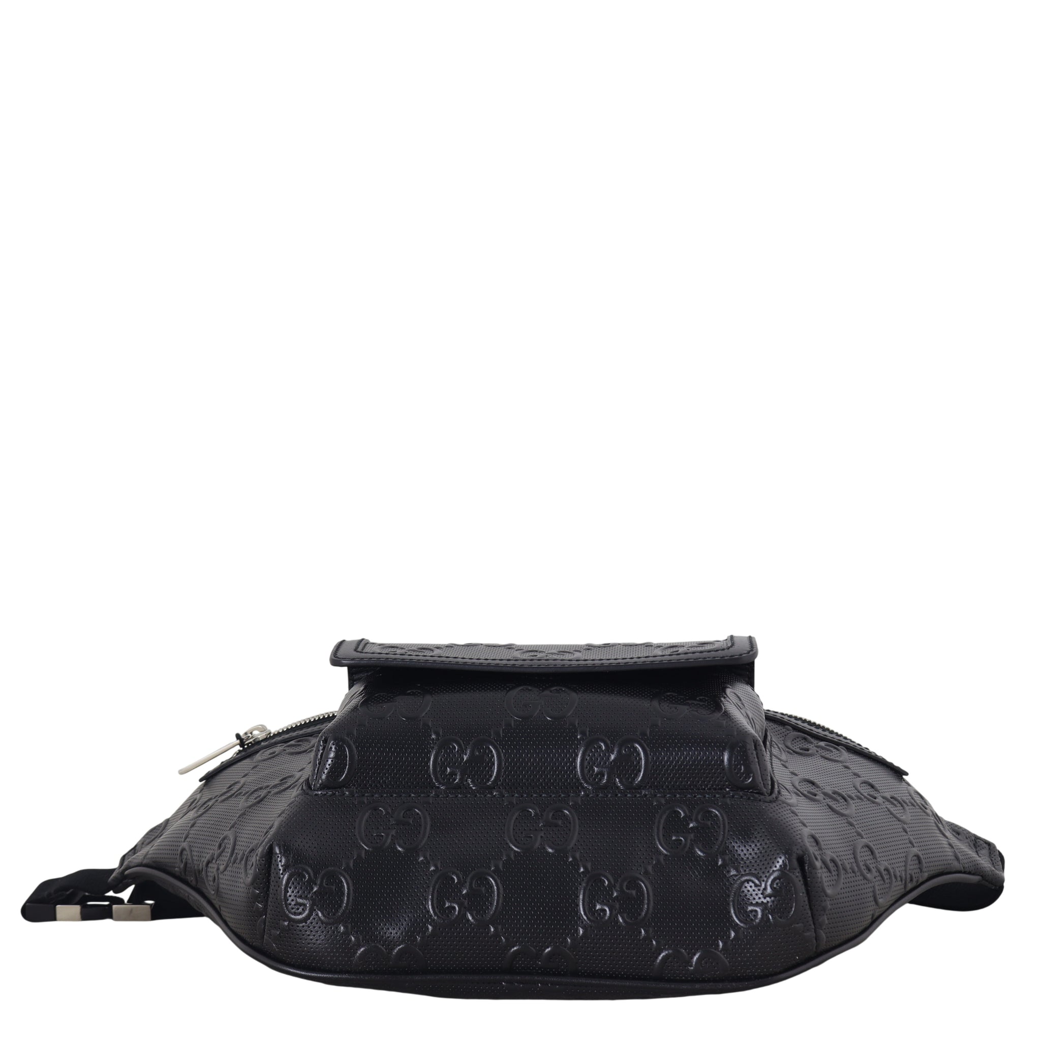 Gucci GG Embossed Leather Belt Bag