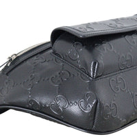 Gucci GG Embossed Leather Belt Bag