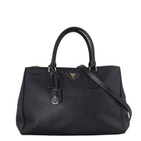 Prada Saffiano Lux Galleria Double Zip Tote Medium