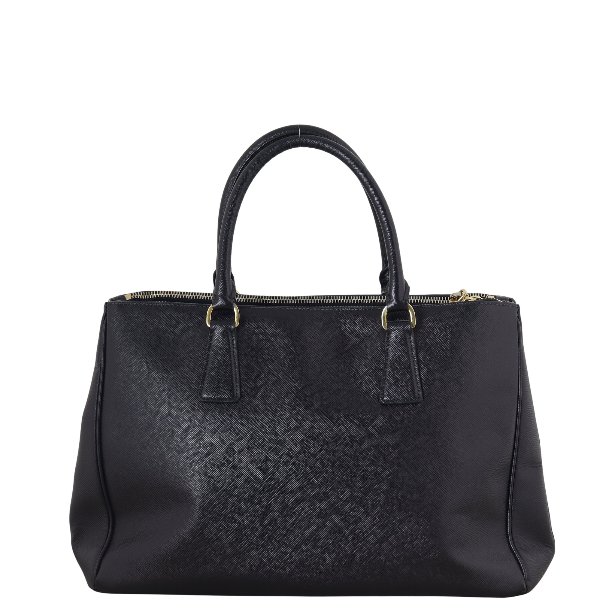 Prada Saffiano Lux Galleria Double Zip Tote Medium