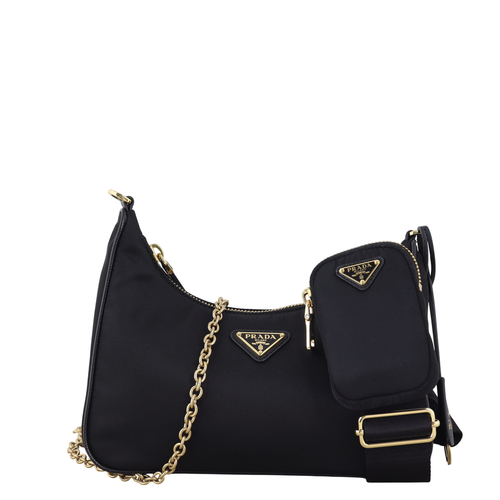 Prada Re-Edition 2005 Tessuto Shoulder Bag