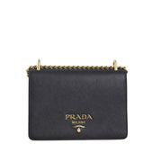 Prada Saffiano Lux Chain Flap Bag