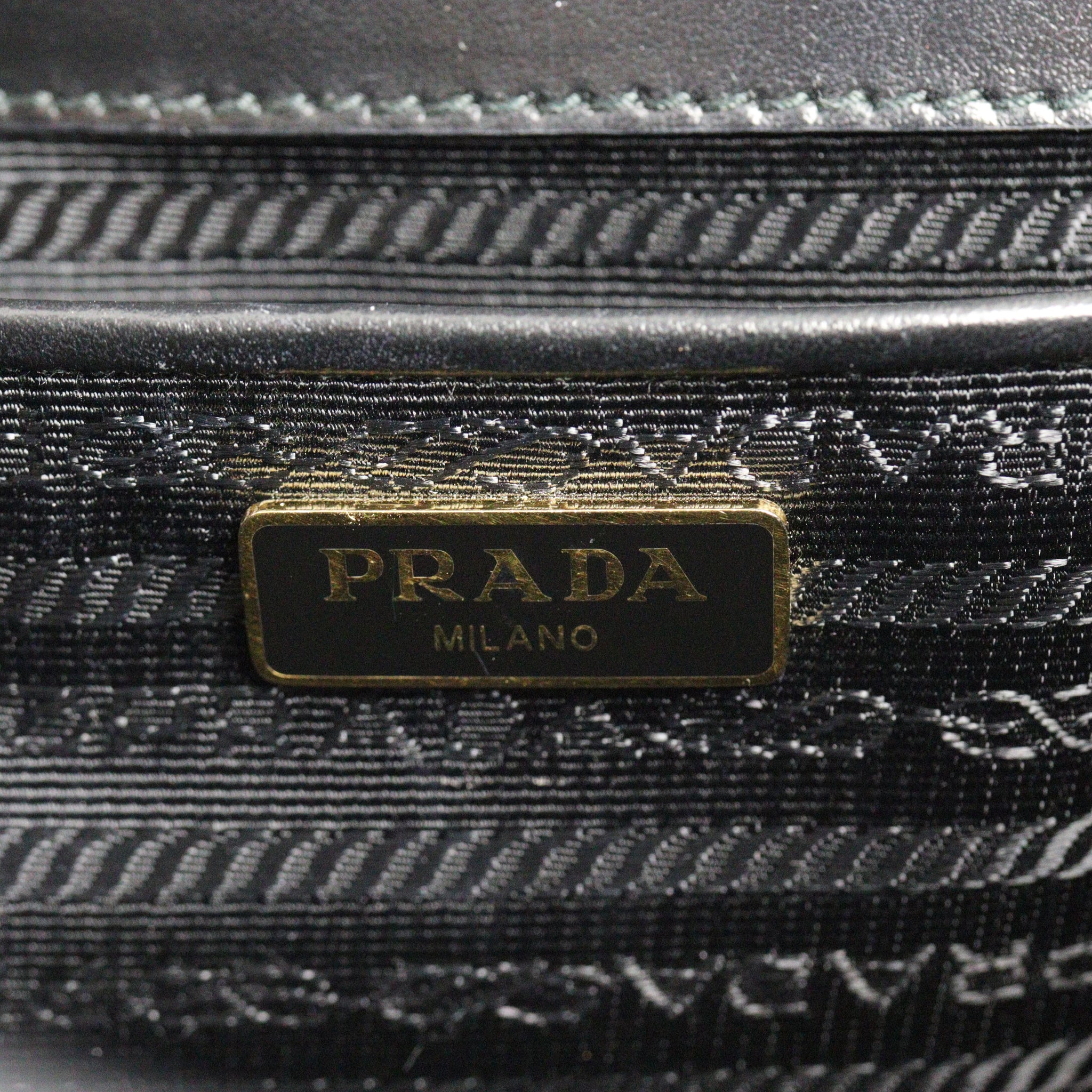 Prada Saffiano Lux Chain Flap Bag