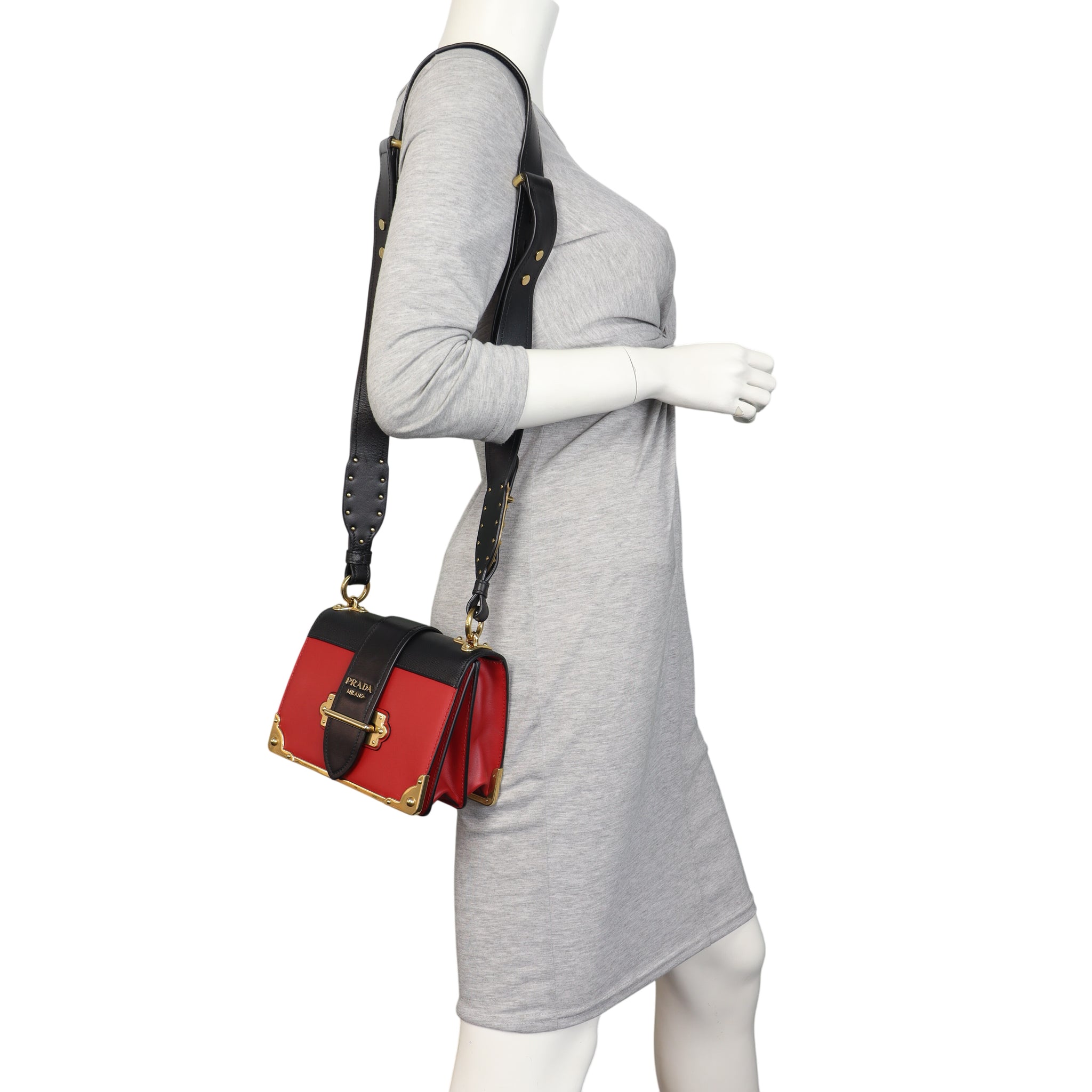 Prada Cahier Shoulder Bag