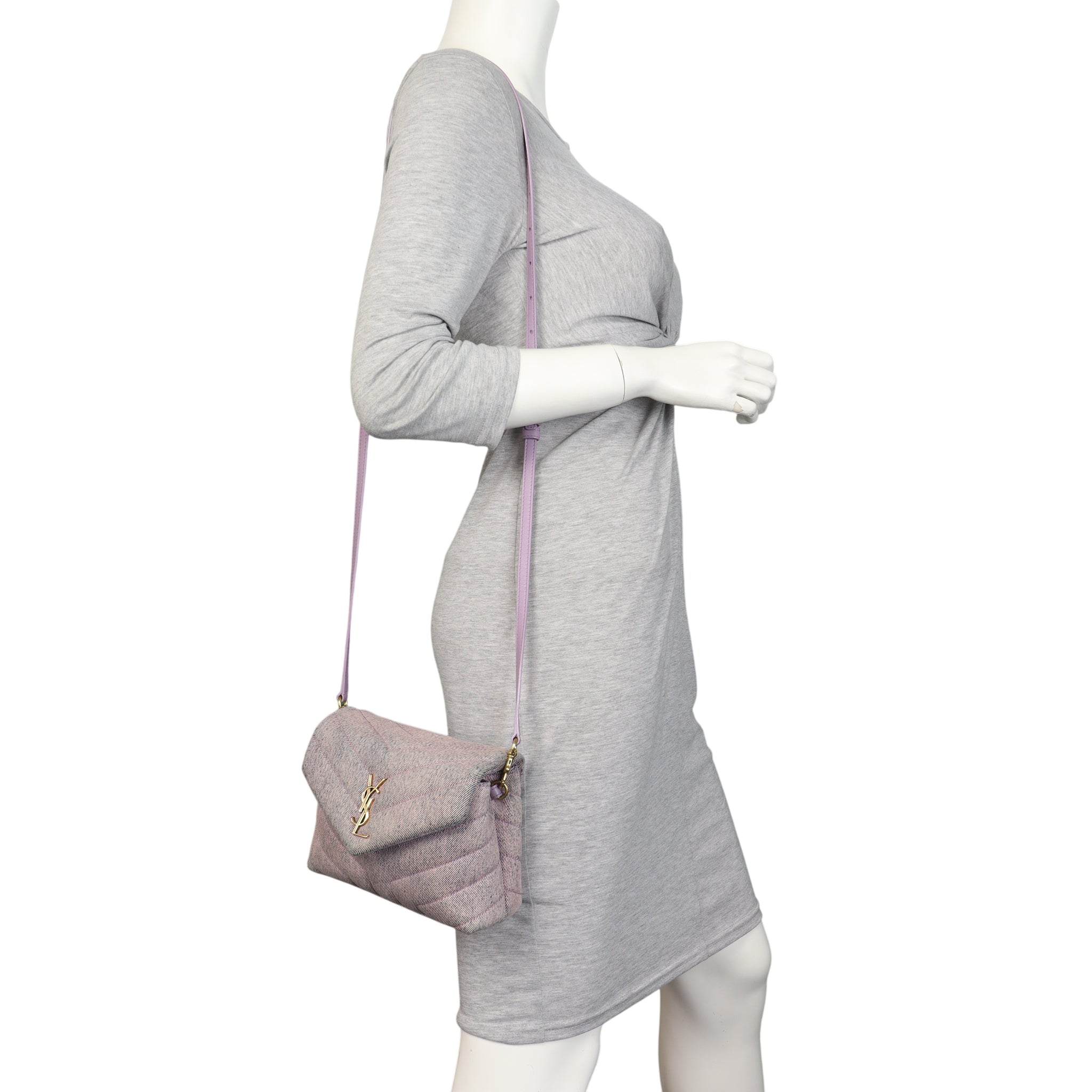 Saint Laurent Toy Loulou Denim