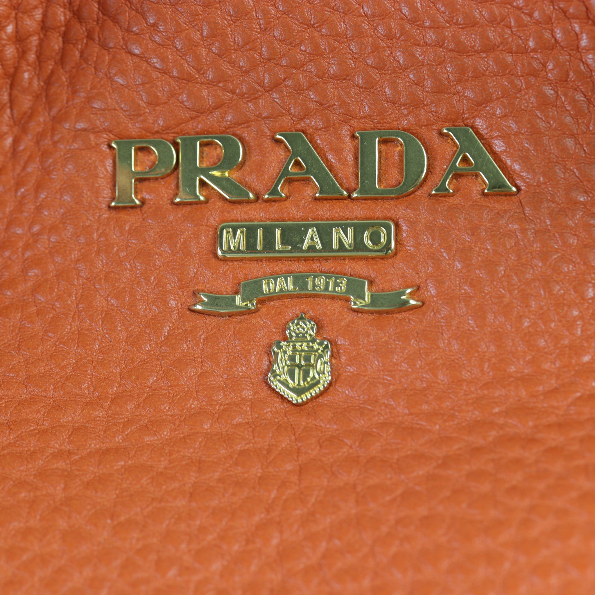 Prada Vitello Daino Shopping Tote