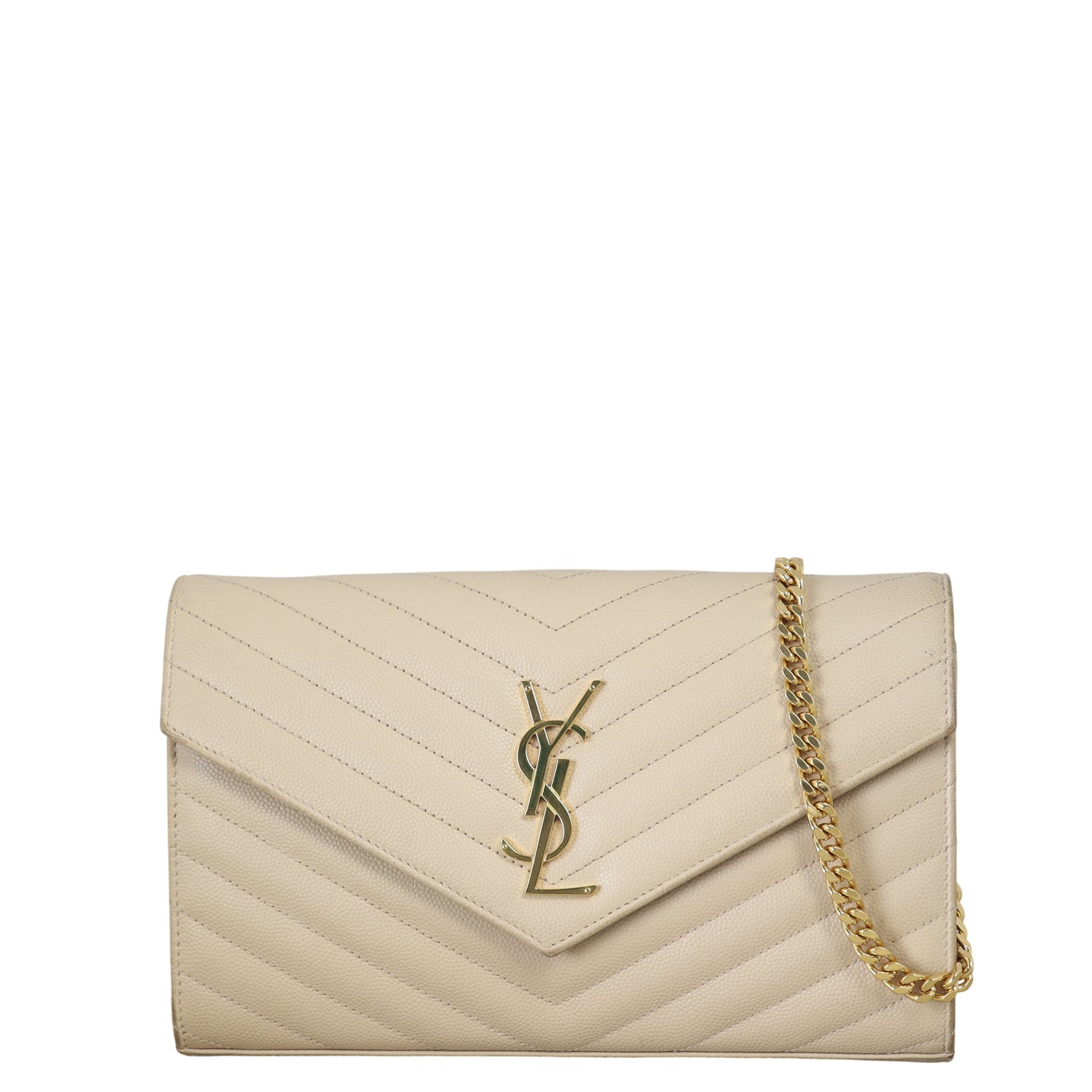 Saint Laurent Cassandre Chain Wallet