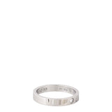 Cartier C de Cartier Diamond Platinum 3mm Wedding Band