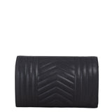 Saint Laurent Monogram Mix Matelasse Envelope Wallet on Chain