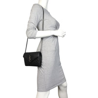 Saint Laurent Monogram Mix Matelasse Envelope Wallet on Chain