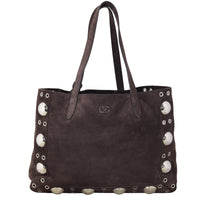 Valentino Nellcote Suede Shopping Bag Medium