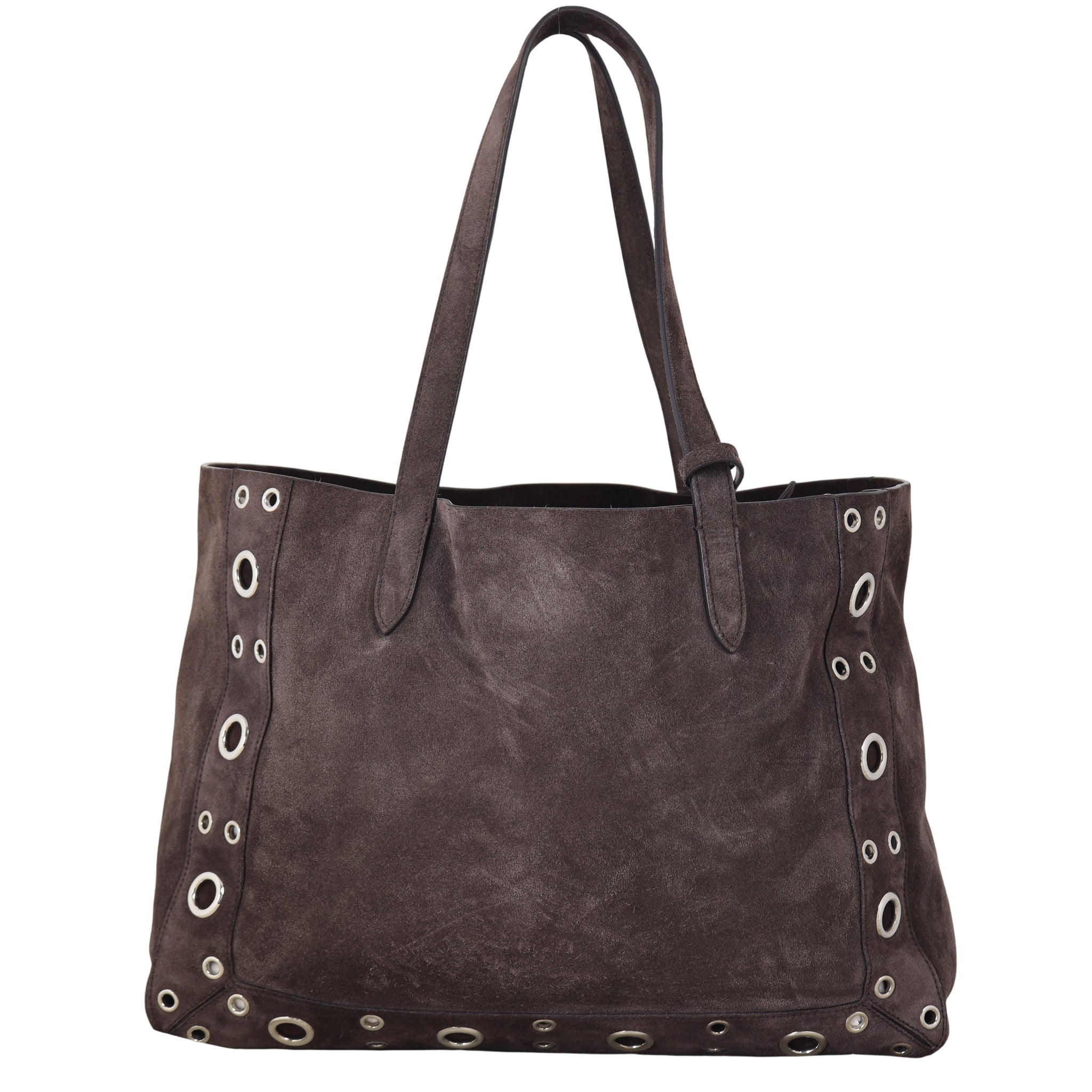 Valentino Nellcote Suede Shopping Bag Medium