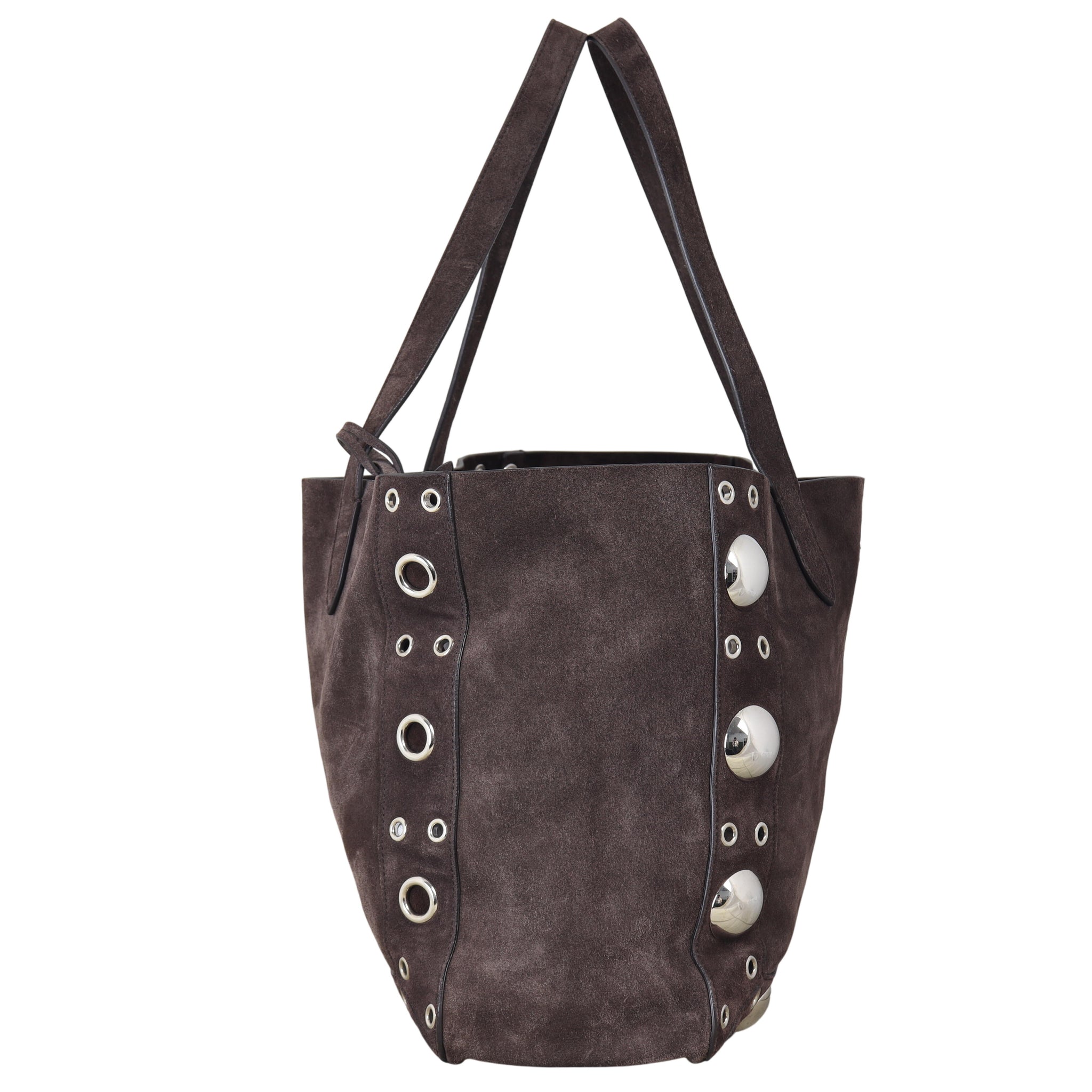 Valentino Nellcote Suede Shopping Bag Medium