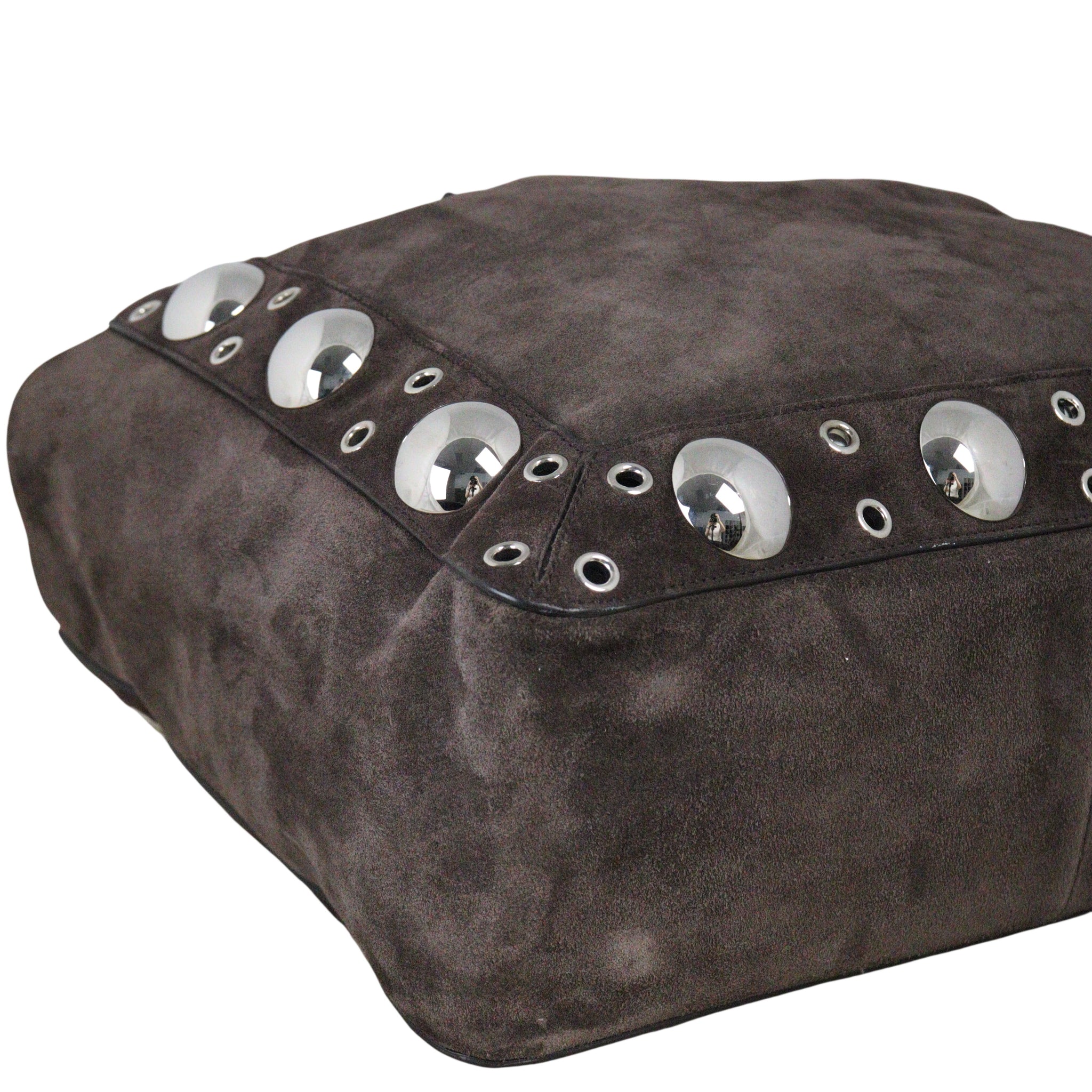 Valentino Nellcote Suede Shopping Bag Medium