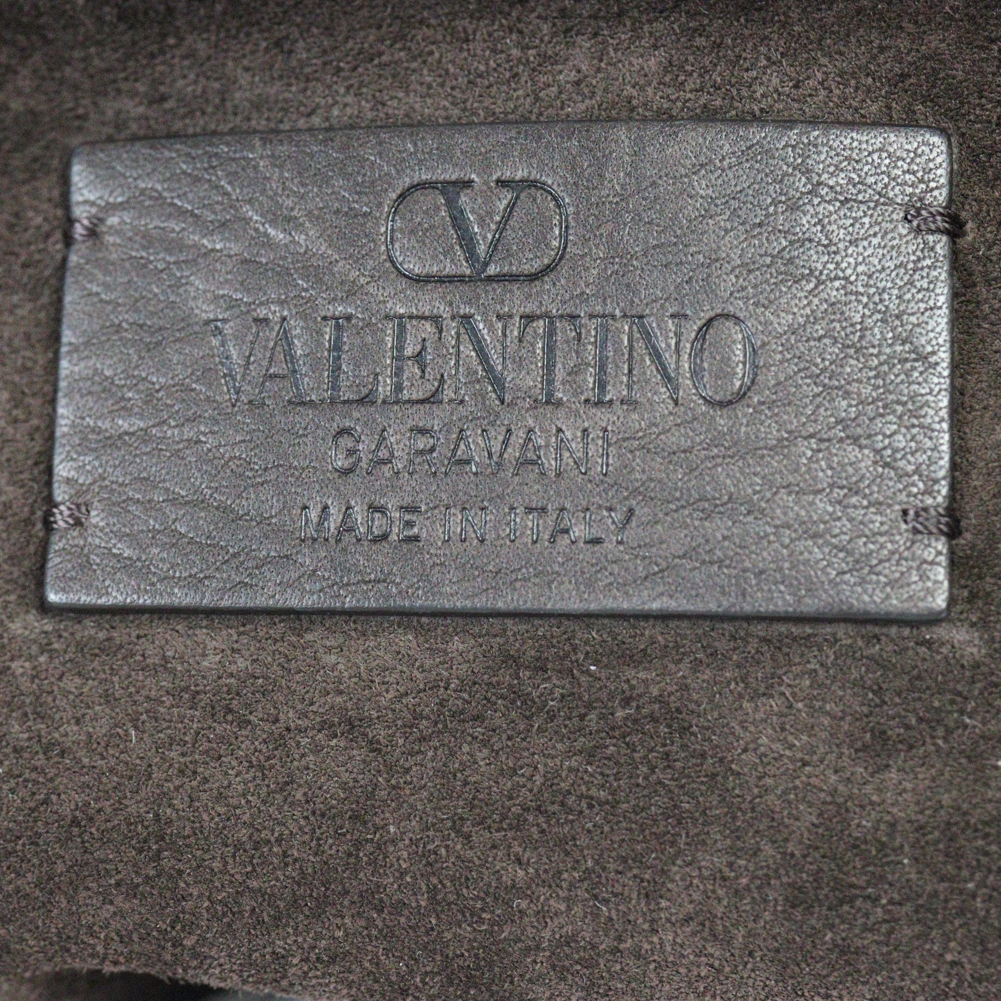 Valentino Nellcote Suede Shopping Bag Medium