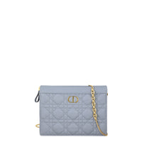 Dior Caro Zip Pouch on Chain