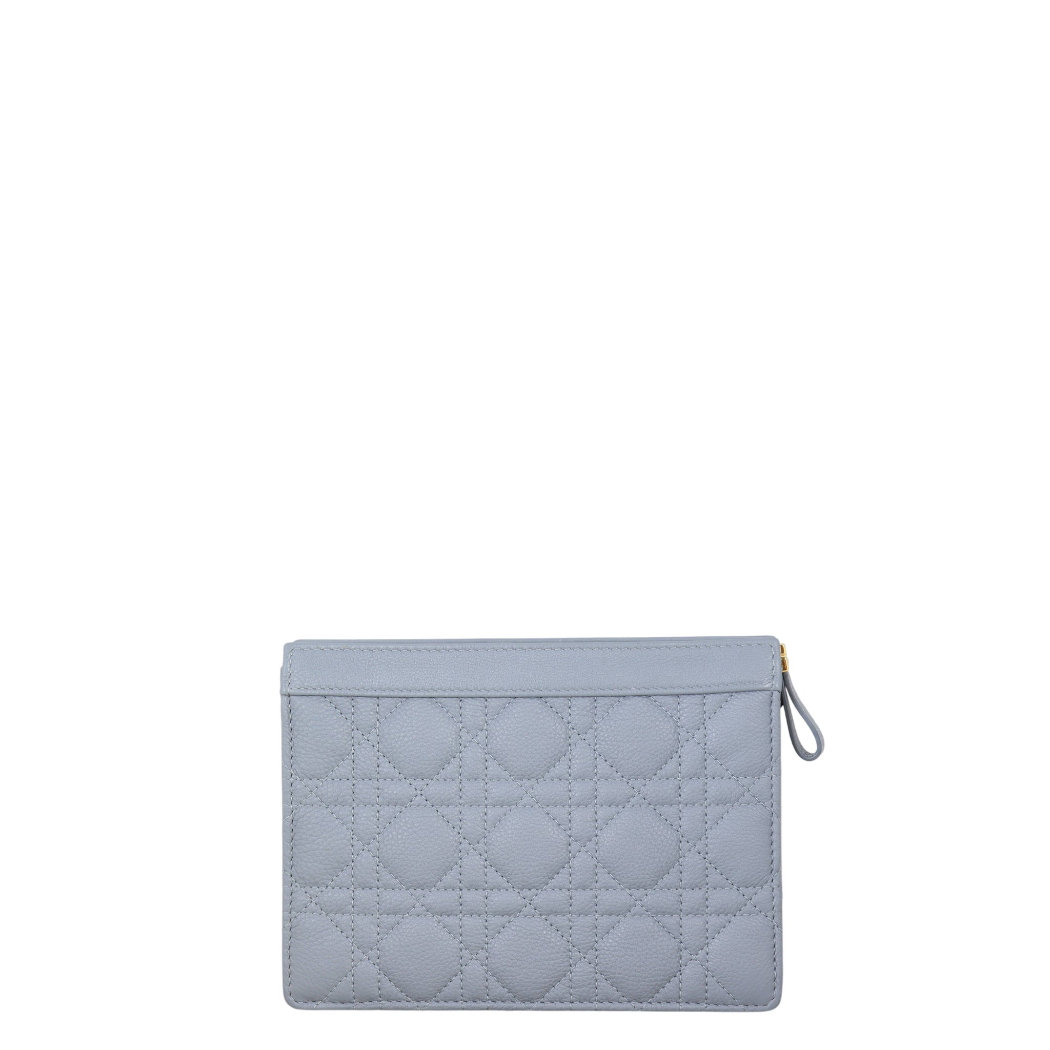 Dior Caro Zip Pouch on Chain