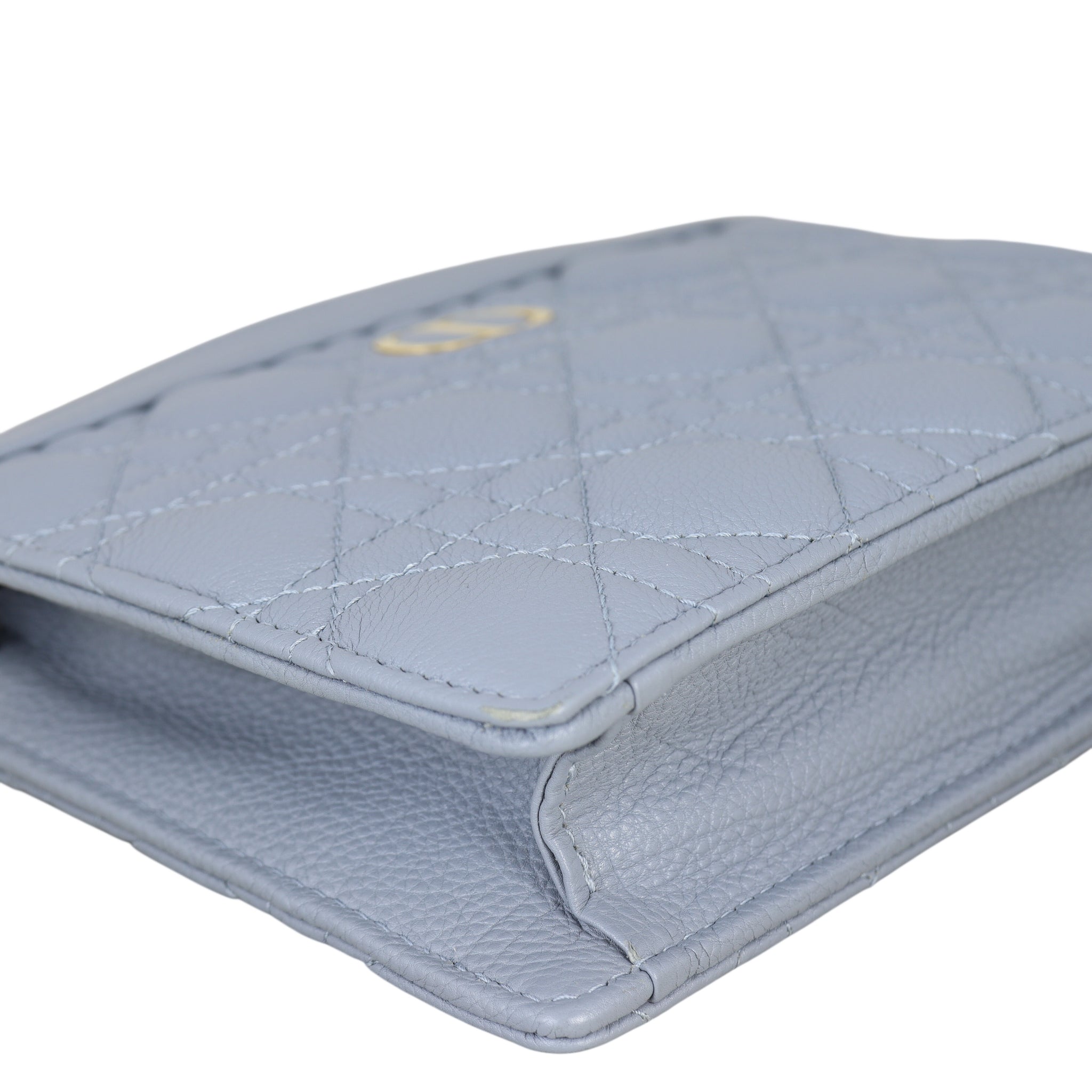 Dior Caro Zip Pouch on Chain