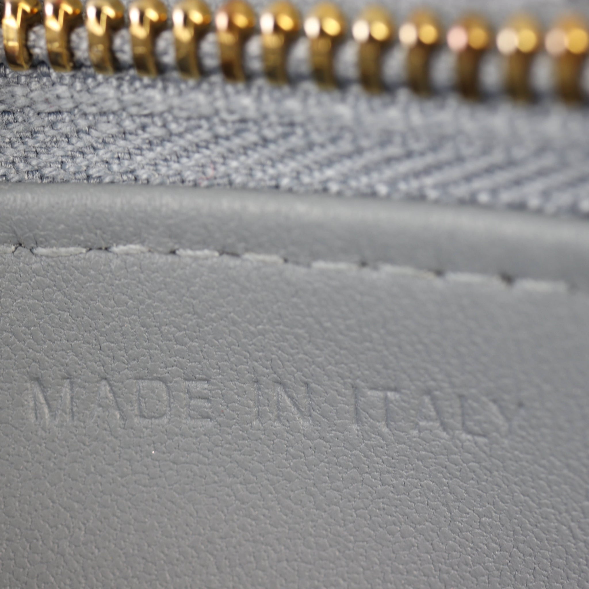 Dior Caro Zip Pouch on Chain