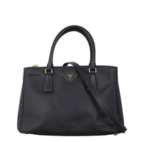 Prada Saffiano Lux Galleria Double Zip Tote Small