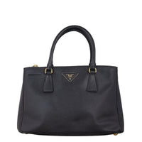 Prada Saffiano Lux Galleria Double Zip Tote Small