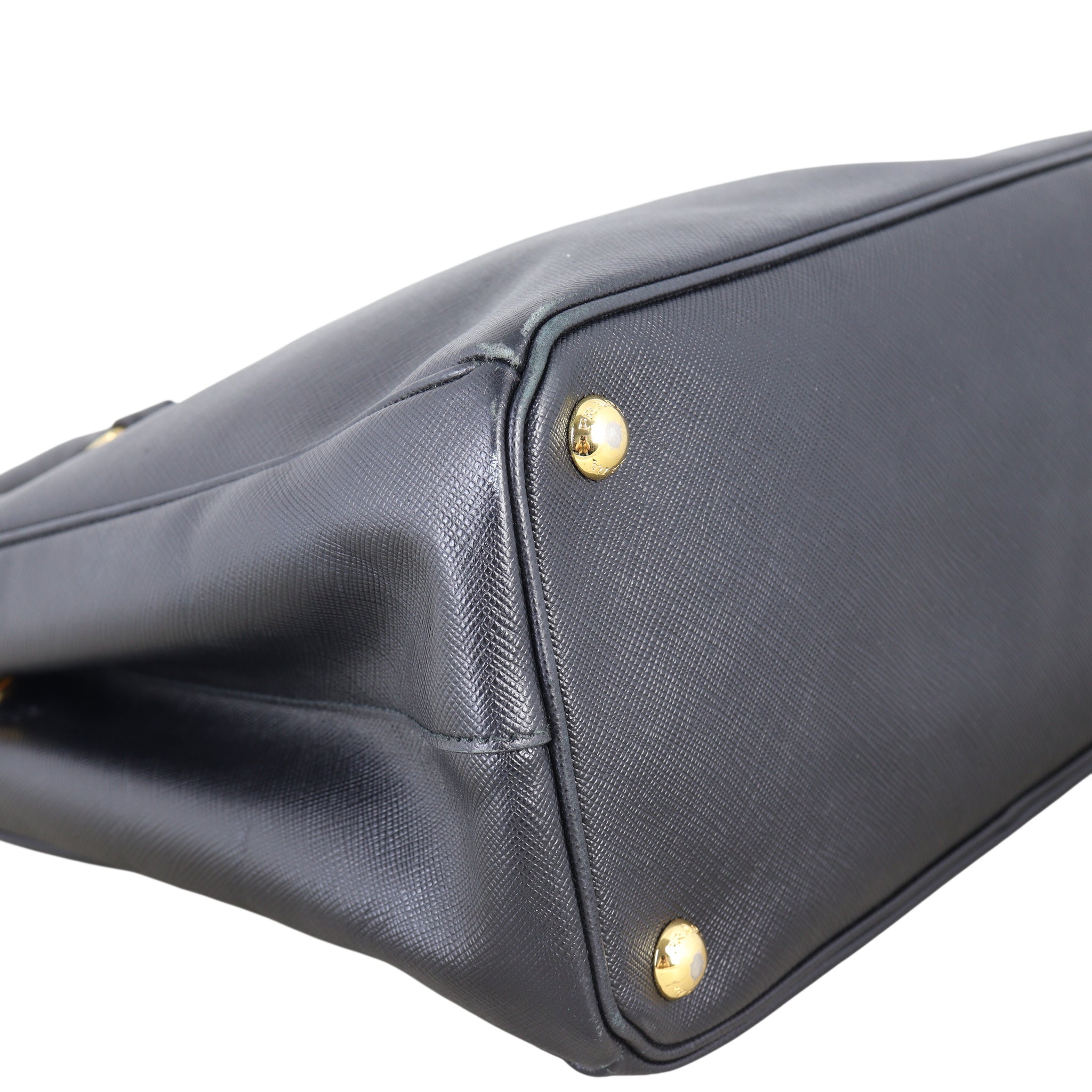 Prada Saffiano Lux Galleria Double Zip Tote Small