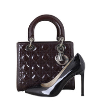 Dior Lady Dior Medium Patent