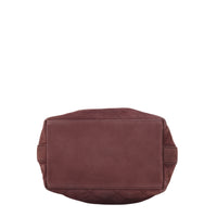 Chanel Paris-Rome On My Shoulder Bucket Bag Suede