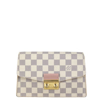 Louis Vuitton Croisette Chain Wallet Damier Azur