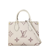 Louis Vuitton OnTheGo PM Monogram Empreinte Giant Bicolour