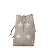 Louis Vuitton NeoNoe MM Monogram Empreinte Giant Bicolour