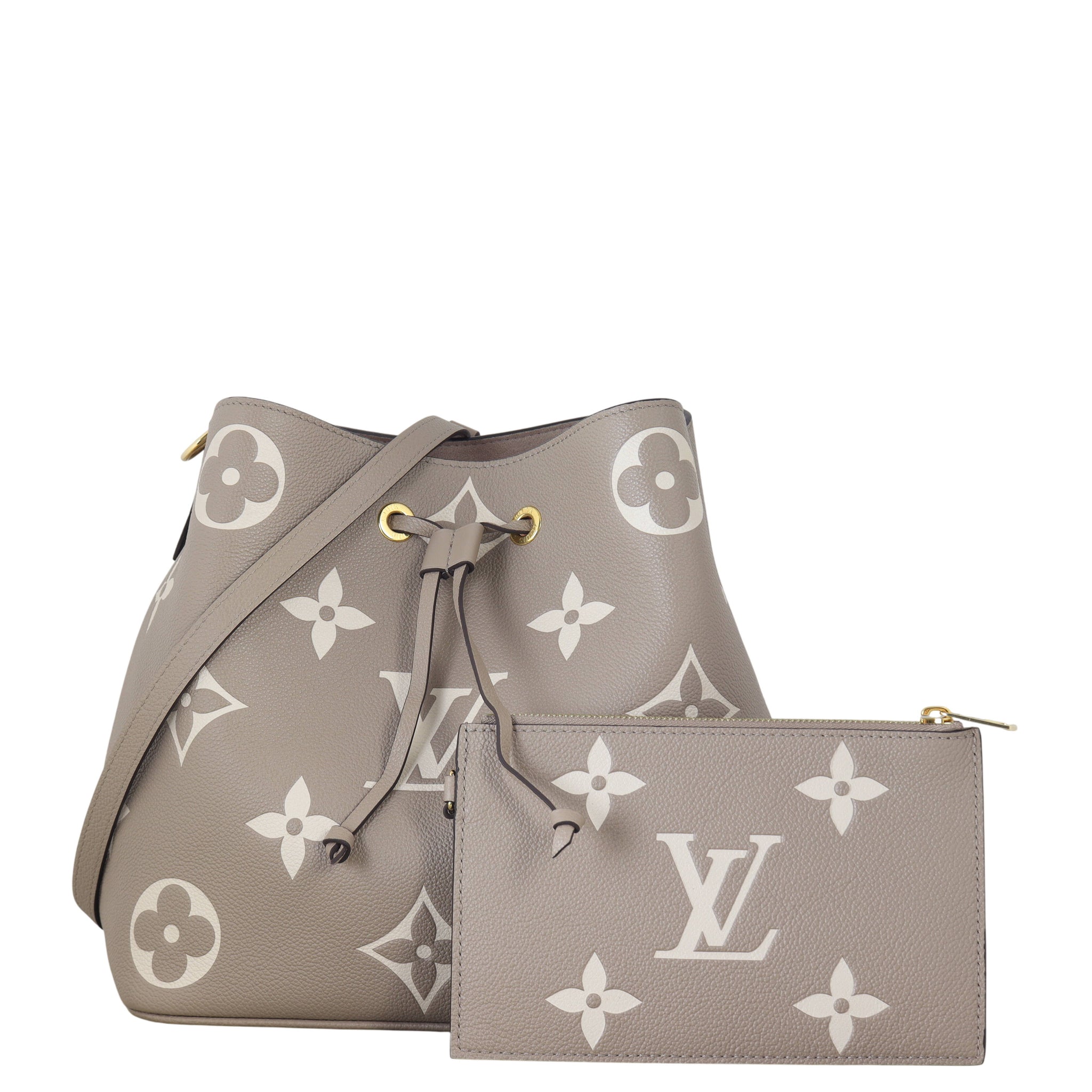 Louis Vuitton NeoNoe MM Monogram Empreinte Giant Bicolour