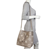 Louis Vuitton NeoNoe MM Monogram Empreinte Giant Bicolour
